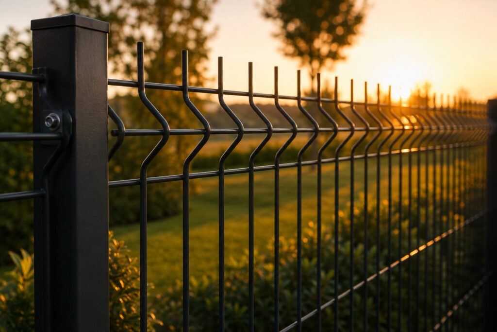 3D táblás kerítés